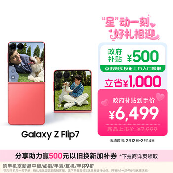 三星Samsung Galaxy Z Flip7 折叠屏手机